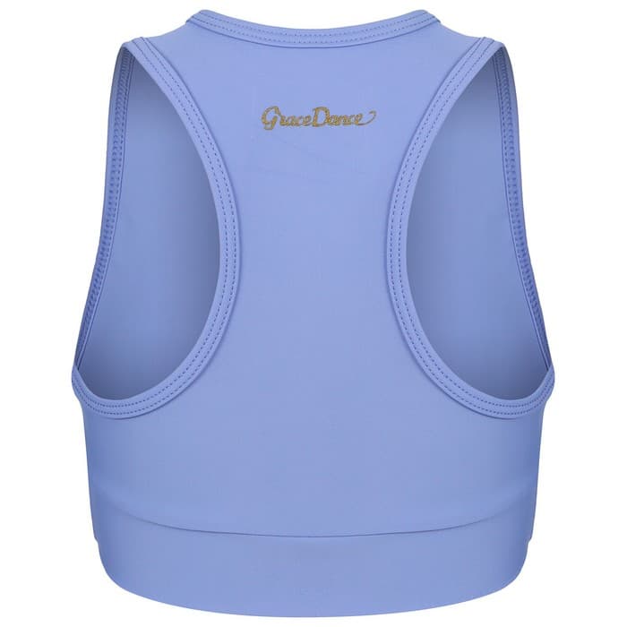 Топ-борцовка для гимнастики и танцев Grace Dance, р. 32, цвет сирень