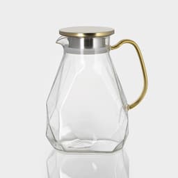 Набор для напитков Magistro «Льдинка», 5 предметов: кувшин 1.6 л, 4 кружки 300 мл, стекло