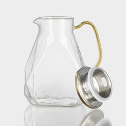 Набор для напитков Magistro «Льдинка», 5 предметов: кувшин 1.6 л, 4 кружки 300 мл, стекло