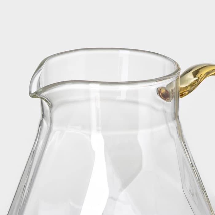 Набор для напитков Magistro «Льдинка», 5 предметов: кувшин 1.6 л, 4 кружки 300 мл, стекло