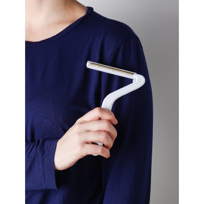 Скребок для чистки одежды, ковров, мебели Доляна, двусторонний, металл, пластик, 10.8×16.5 см