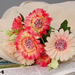 Букет искусственный «Анемона рубра», 7×26 см, МИКС