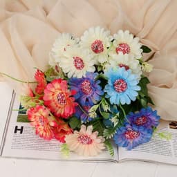 Букет искусственный «Анемона рубра», 7×26 см, МИКС