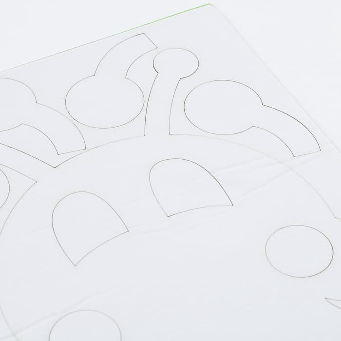 Ростомер детский TAKE IT EASY «Гусеница», наклейка интерьерная, декор на стену, панно, 220×36 см