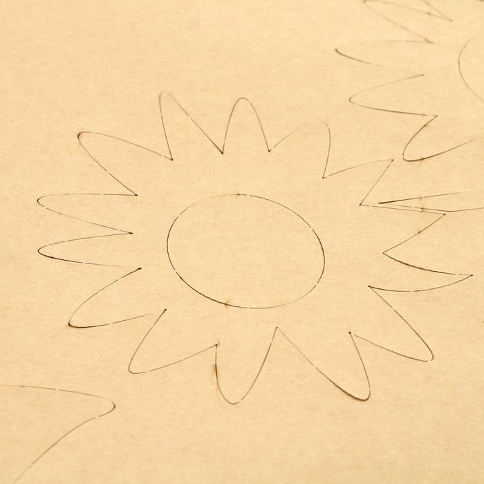 Наклейки интерьерные детские TAKE IT EASY «Подсолнухи», декор на стену, панно, 110×94 см