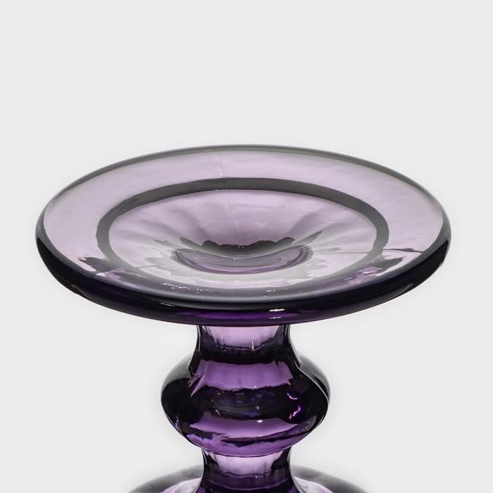 Бокал для вина Magistro «Французская лаванда», 310 мл, 16.4×8.9 см, стекло, сиреневый