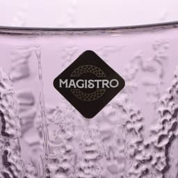 Стакан Magistro «Французская лаванда», 300 мл, стекло, сиреневый