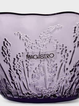 Салатник Magistro «Французская лаванда», 470 мл, 13.7×7 см, стекло, сиреневый
