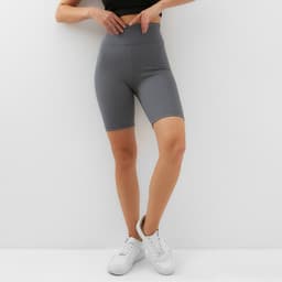 Велосипедки спортивные женские MINAKU, цвет графитовый, размер 40