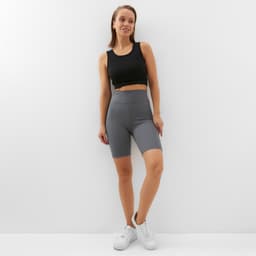 Велосипедки спортивные женские MINAKU, цвет графитовый, размер 40
