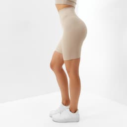 Велосипедки спортивные женские MINAKU, бежевые, размер 40