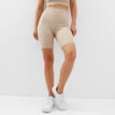 Велосипедки спортивные женские MINAKU, бежевые, размер 42