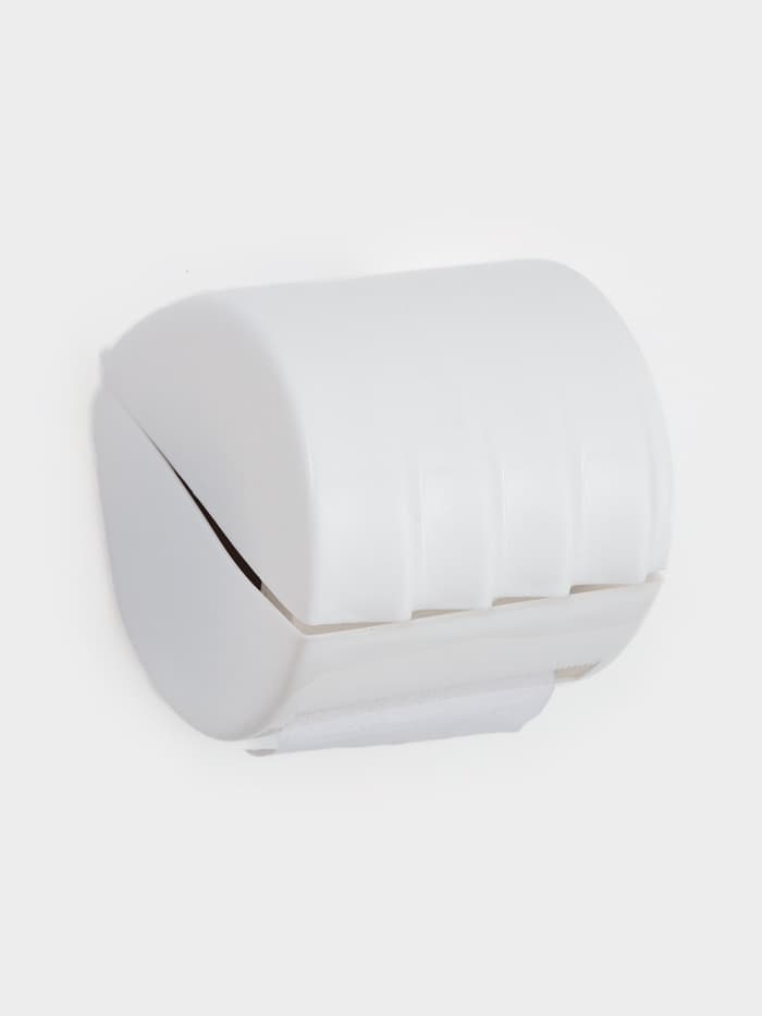 Держатель для туалетной бумаги Regular, 15.5×12.2×13.5 см, белое облако