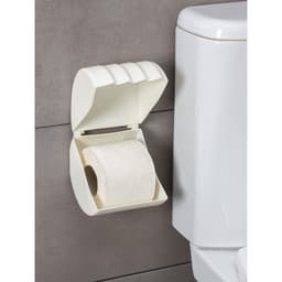 Держатель для туалетной бумаги Regular, 15.5×12.2×13.5 см, белое облако