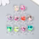 Декор для творчества пластик «Лимонад в бокале», 2×1.5×1.1 см, МИКС