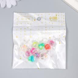 Декор для творчества пластик «Лимонад в бокале», 2×1.5×1.1 см, МИКС