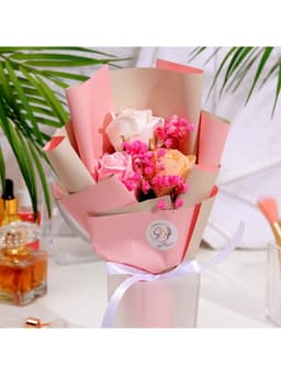 Букет мыльных роз, премиальный, 3 шт.