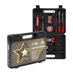 Набор инструментов в кейсе ЛОМ «23 ФЕВРАЛЯ», в подарочной упаковке, 15 предметов