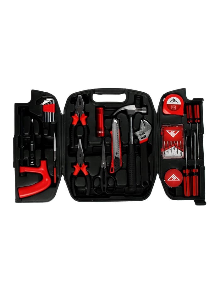 Набор инструментов в кейсе ЛОМ «23 ФЕВРАЛЯ», в подарочной упаковке, 27 предметов
