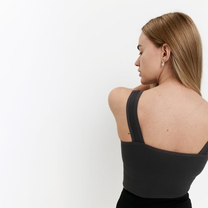 Топ женский, серый, размер 42-46