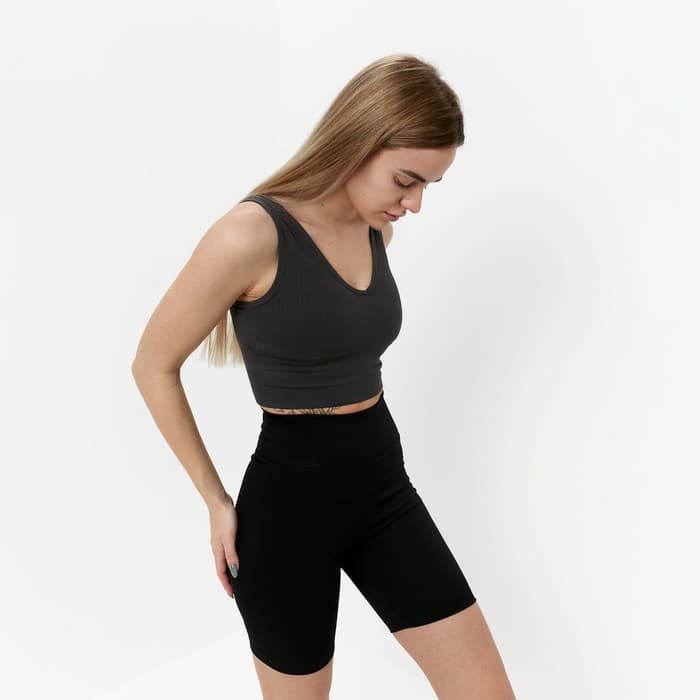 Топ женский, серый, размер 42-46