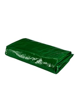 Тент защитный, 8×4 м, плотность 90 г/м², люверсы шаг 1 м, тарпаулин, УФ, МИКС