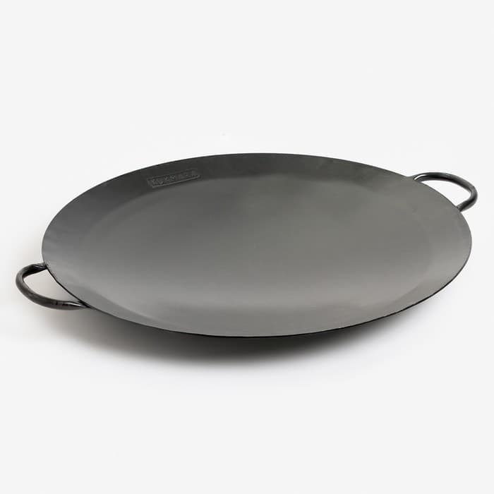 Садж KUKMARA, d=49 см, с эко-воронением, толщина стали 2 мм, металл, чёрный