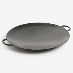 Садж KUKMARA, d=49 см, с эко-воронением, толщина стали 2 мм, металл, чёрный