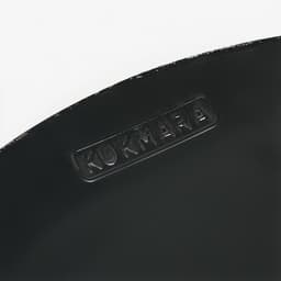 Садж KUKMARA, d=49 см, с эко-воронением, толщина стали 2 мм, металл, чёрный