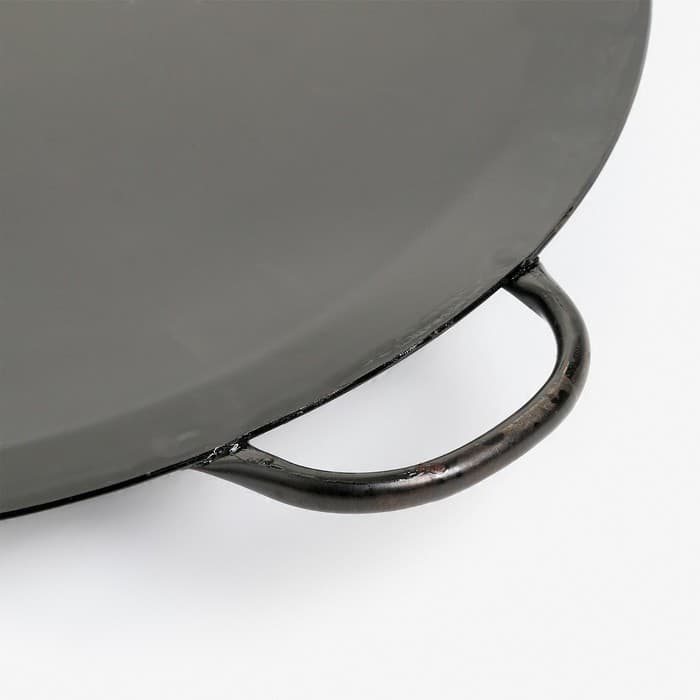 Садж KUKMARA, d=49 см, с эко-воронением, толщина стали 2 мм, металл, чёрный