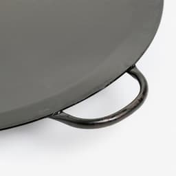 Садж KUKMARA, d=49 см, с эко-воронением, толщина стали 2 мм, металл, чёрный