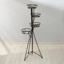 Подставка для цветов, напольная, на 4 горшка, d=17 см, бронзовая, «Консул»