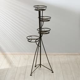 Подставка для цветов, напольная, на 4 горшка, d=17 см, бронзовая, «Консул»