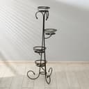 Подставка для цветов, напольная, на 4 горшка, d=13 см, бронзовая, «Маркиз»