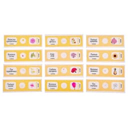 Набор для опытов «Набор микропрепаратов», цветы