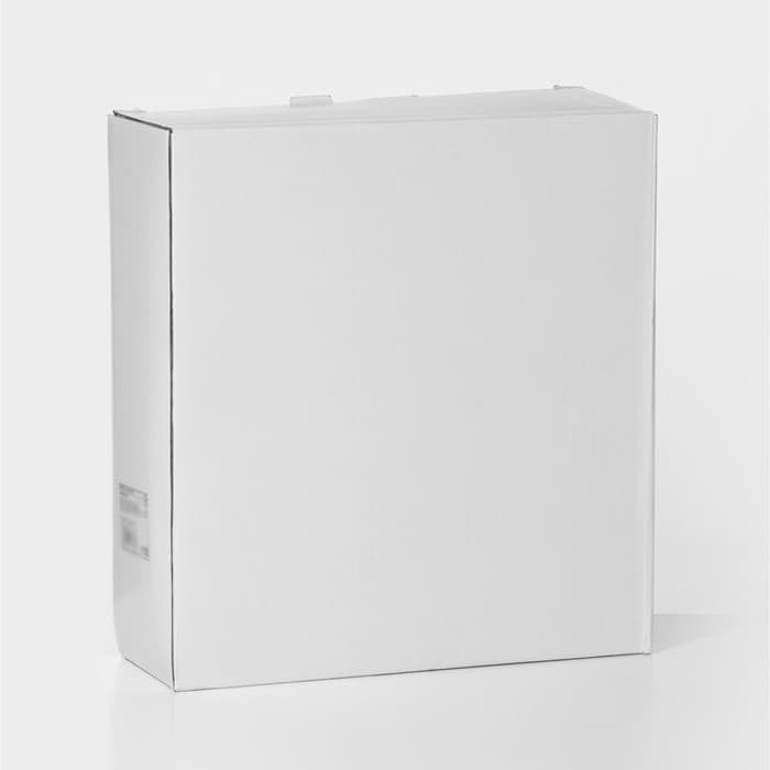 Менажница «Голд», 19.5×19.5 см, на бамбуковой подставке, с крышками, стекло, прозрачная