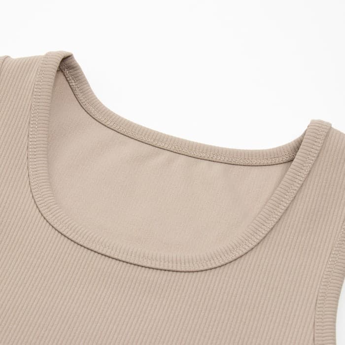 Топ спортивный женский MINAKU, бежевый, размер 42