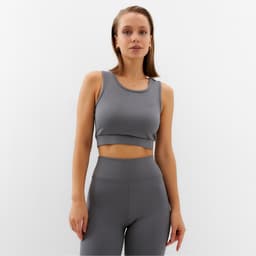 Топ спортивный женский MINAKU графит, размер 42