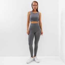 Топ спортивный женский MINAKU графит, размер 42