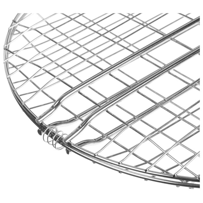 Решётка гриль универсальная maclay, d=30 см, хромированная сталь, для мангала