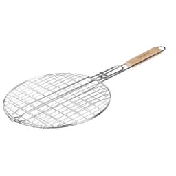 Решётка гриль универсальная maclay, d=30 см, хромированная сталь, для мангала