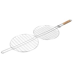 Решётка гриль универсальная maclay, d=30 см, хромированная сталь, для мангала