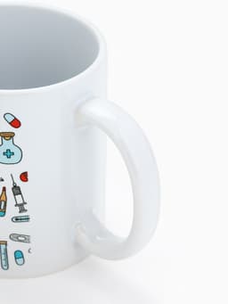 Кружка чайная керамическая «Врач», 320 мл