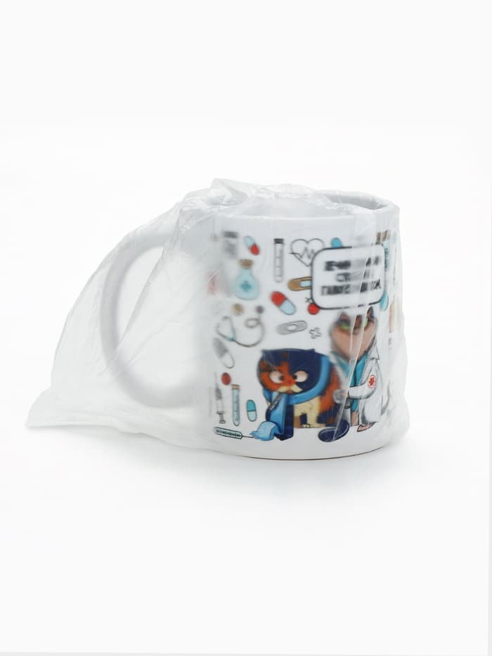 Кружка чайная керамическая «Врач», 320 мл