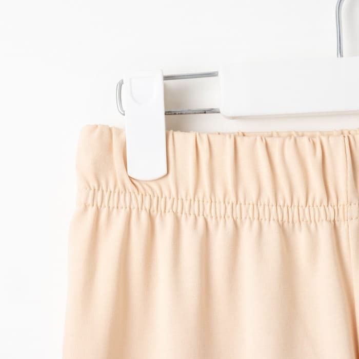 Пижама для мальчика (лонгслив, брюки) MINAKU, бежевая, рост 116 см