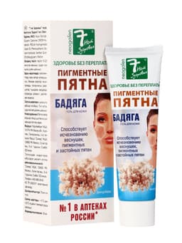 Гель от угревой сыпи и пигментных пятен «7 нот здоровья Бадяга», 50 мл