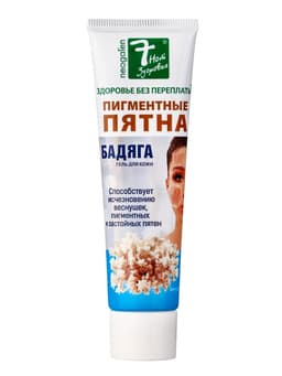 Гель от угревой сыпи и пигментных пятен «7 нот здоровья Бадяга», 50 мл
