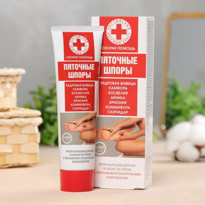 Крем-бальзам для пяток «Скорая помощь Пяточные шпоры», 100 мл