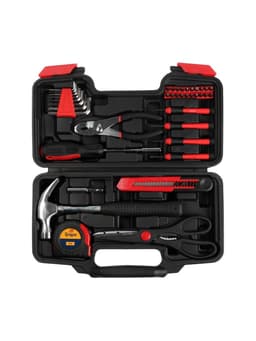 Набор инструментов в кейсе ТУНДРА «23 ФЕВРАЛЯ», в подарочной упаковке, 39 предметов