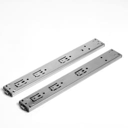 Шариковые направляющие ТУНДРА, система Push to Open 4512, L=350 мм, H=45 мм, 2 шт.